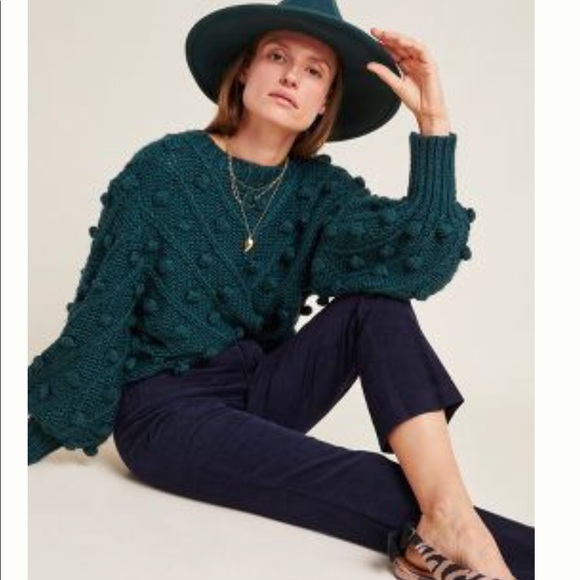 Anthropologie Pants - Anthro cropped navy corduroys 💜💜💜